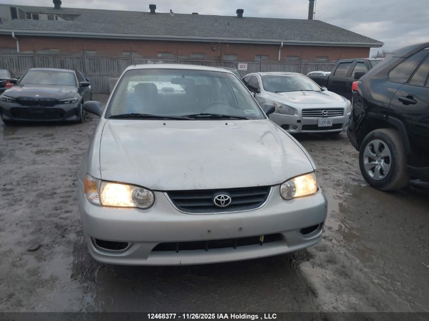 2001 Toyota Corolla Ce/Le/Sport VIN: 2T1BR12EX1C816315 Lot: 12468377