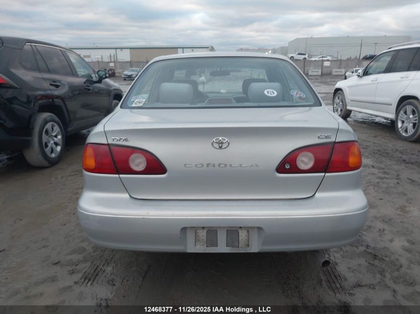 2001 Toyota Corolla Ce/Le/Sport VIN: 2T1BR12EX1C816315 Lot: 12468377