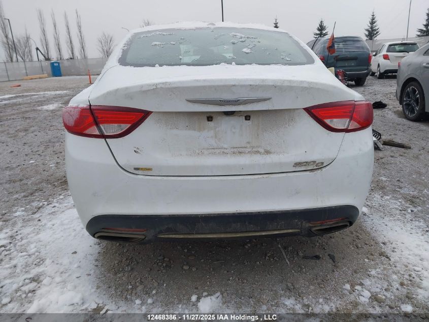 2016 Chrysler 200 C VIN: 1C3CCCCG8GN180750 Lot: 12468386