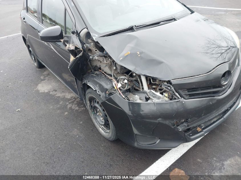 2013 Toyota Yaris VIN: JTDKTUD37DD561290 Lot: 12468388