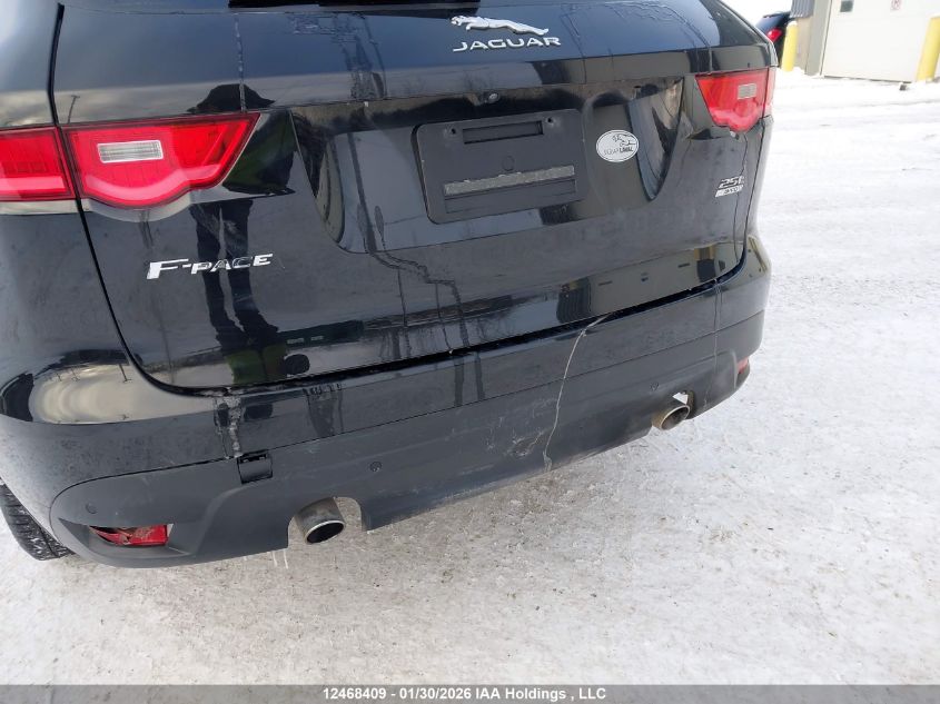 2019 Jaguar F-Pace 25T R-Sport VIN: SADCL2FX9KA609884 Lot: 12468409
