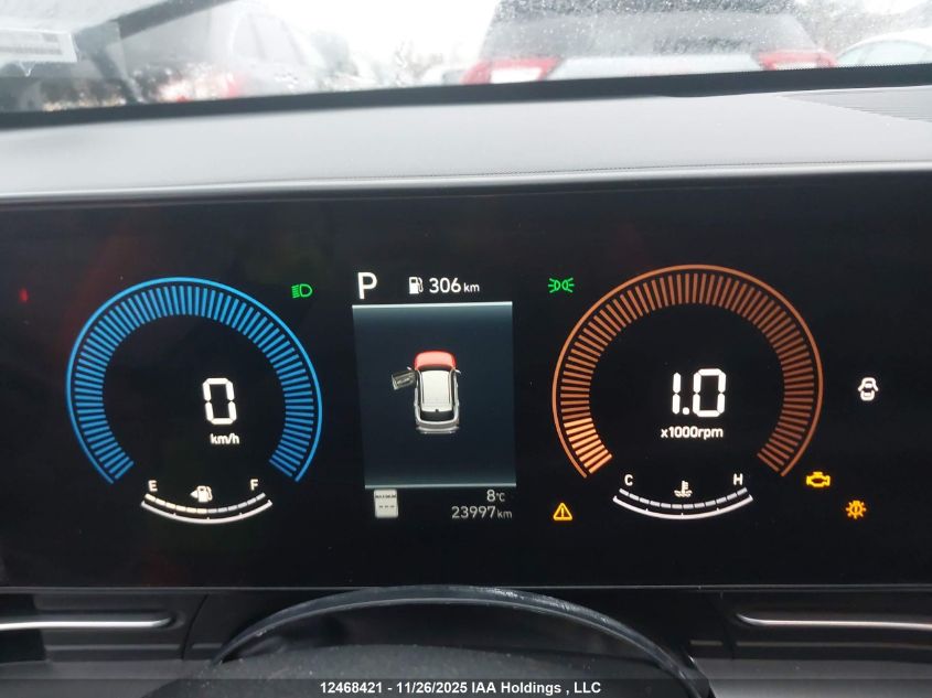 2025 Hyundai Kona Sel VIN: KM8HCCAB2SU268261 Lot: 12468421