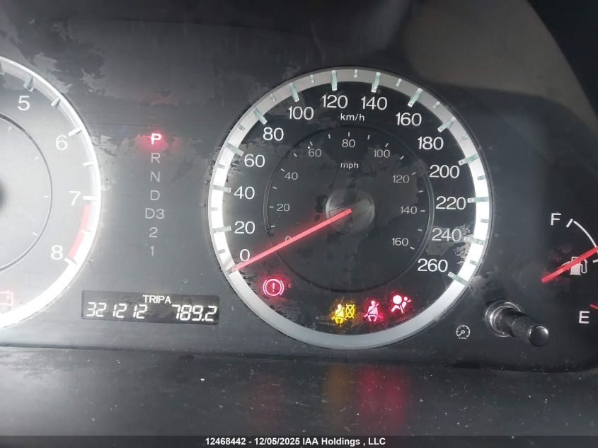 2010 Honda Accord Exl VIN: 1HGCP2F88AA805694 Lot: 12468442