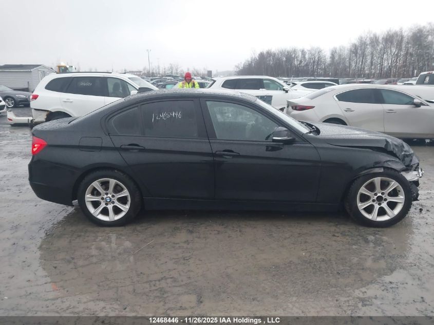 2013 BMW 320I VIN: WBA3B1C50DF078363 Lot: 12468446