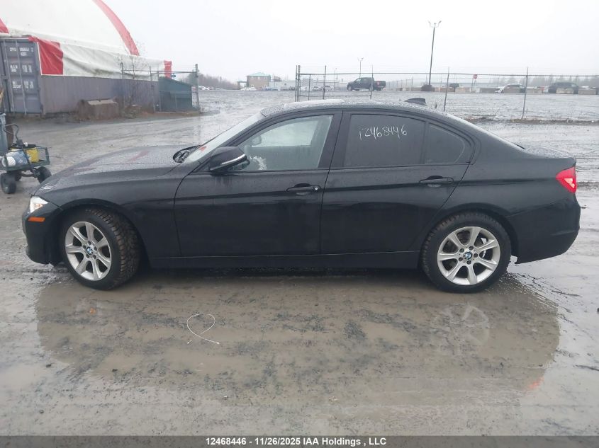 2013 BMW 320I VIN: WBA3B1C50DF078363 Lot: 12468446