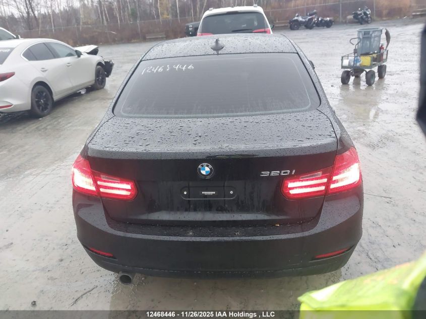 2013 BMW 320I VIN: WBA3B1C50DF078363 Lot: 12468446