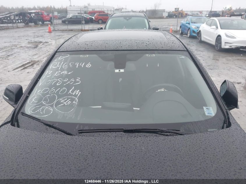 2013 BMW 320I VIN: WBA3B1C50DF078363 Lot: 12468446