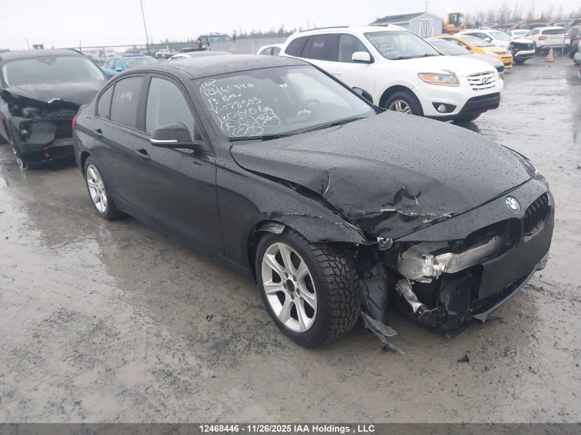 2013 BMW 320I VIN: WBA3B1C50DF078363 Lot: 12468446
