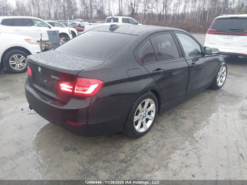 2013 BMW 320I VIN: WBA3B1C50DF078363 Lot: 12468446