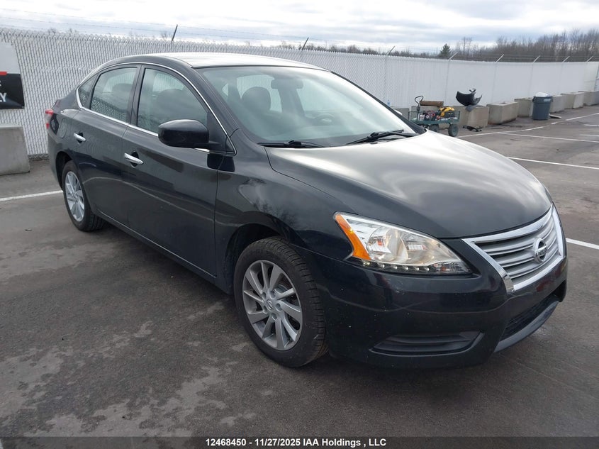 3N1AB7AP9FL644145 2015 Nissan Sentra S/Sv/Sr/Sl auction photo 1