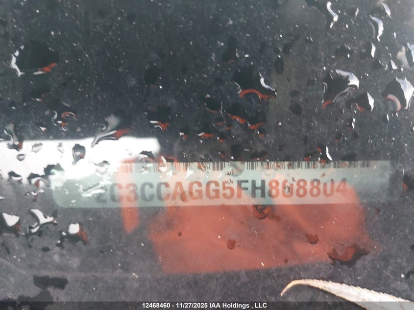 2C3CCAGG5FH808804 2015 CHRYSLER 300 photo no. 19
