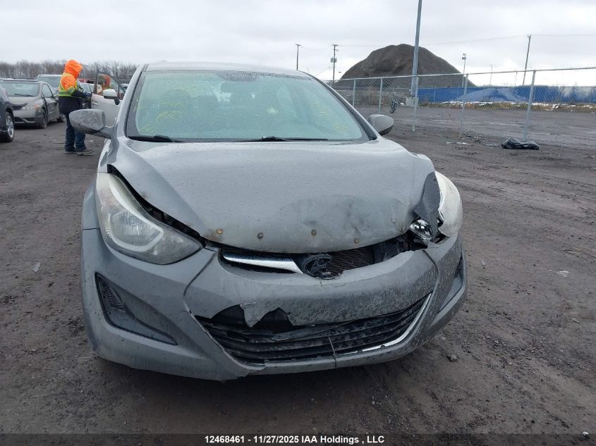 2014 Hyundai Elantra Se/Sport/Limited VIN: 5NPDH4AE3EH459965 Lot: 12468461