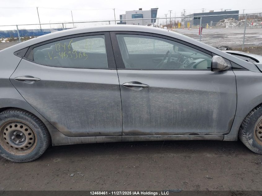 2014 Hyundai Elantra Se/Sport/Limited VIN: 5NPDH4AE3EH459965 Lot: 12468461