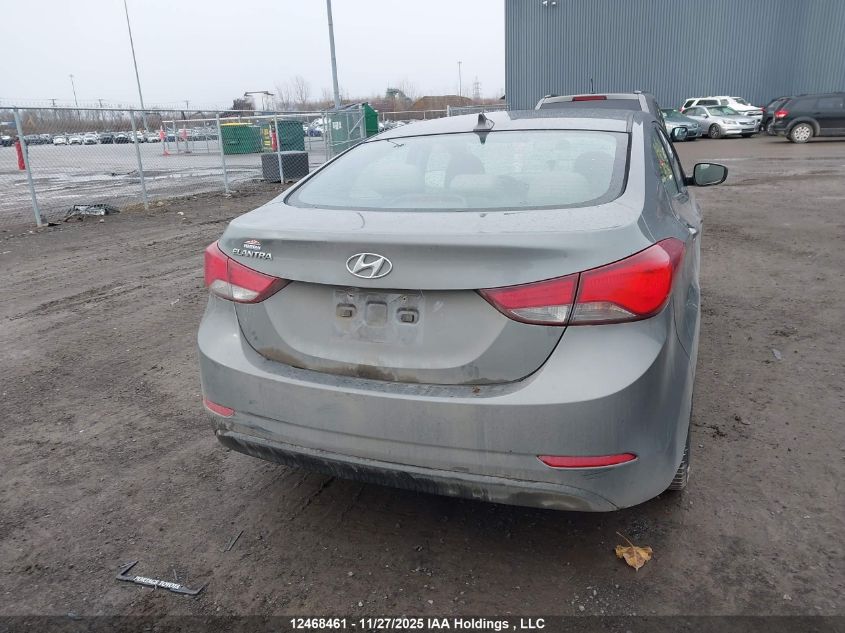 2014 Hyundai Elantra Se/Sport/Limited VIN: 5NPDH4AE3EH459965 Lot: 12468461