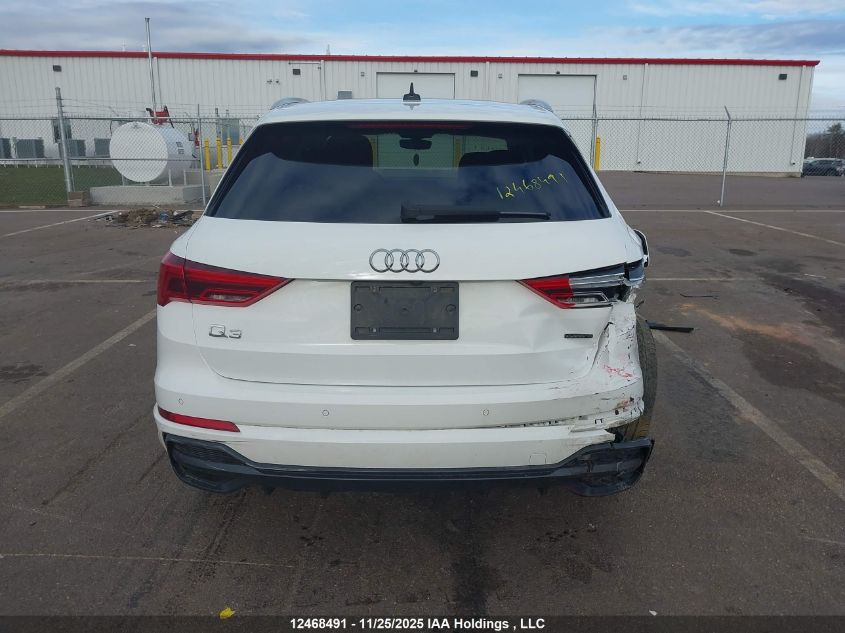 2021 Audi Q3 45 Progressiv VIN: WA1EECF39M1068124 Lot: 12468491