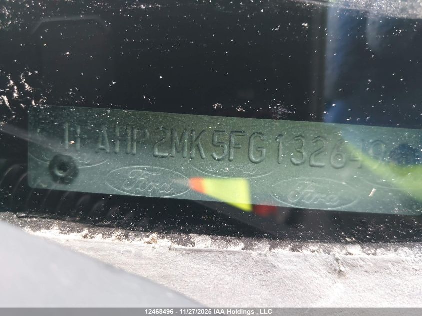 2015 Ford Police Interceptor VIN: 1FAHP2MK5FG132649 Lot: 12468496