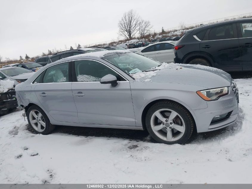 2016 Audi A3 2.0T Progressiv VIN: WAUE8GFF6G1114959 Lot: 12468502