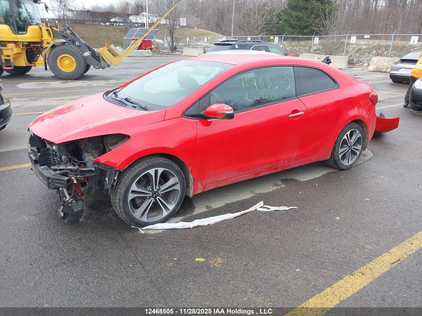 KNAFX6A88E5224136 2014 KIA FORTE photo no. 2