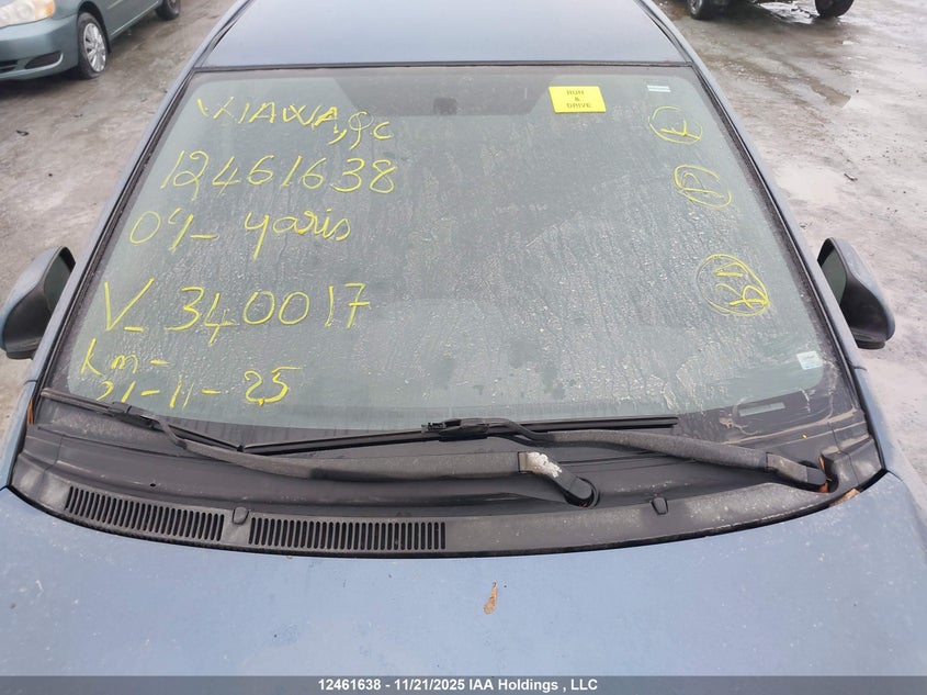 2009 Toyota Yaris VIN: JTDBT923191340017 Lot: 12461638X