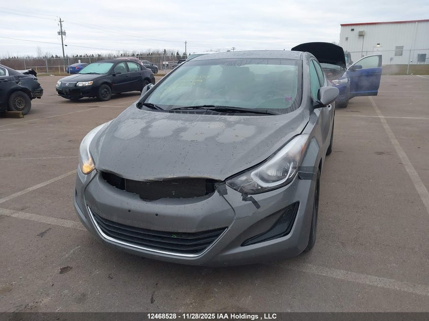 2014 Hyundai Elantra Gl VIN: 5NPDH4AE4EH492439 Lot: 12468528