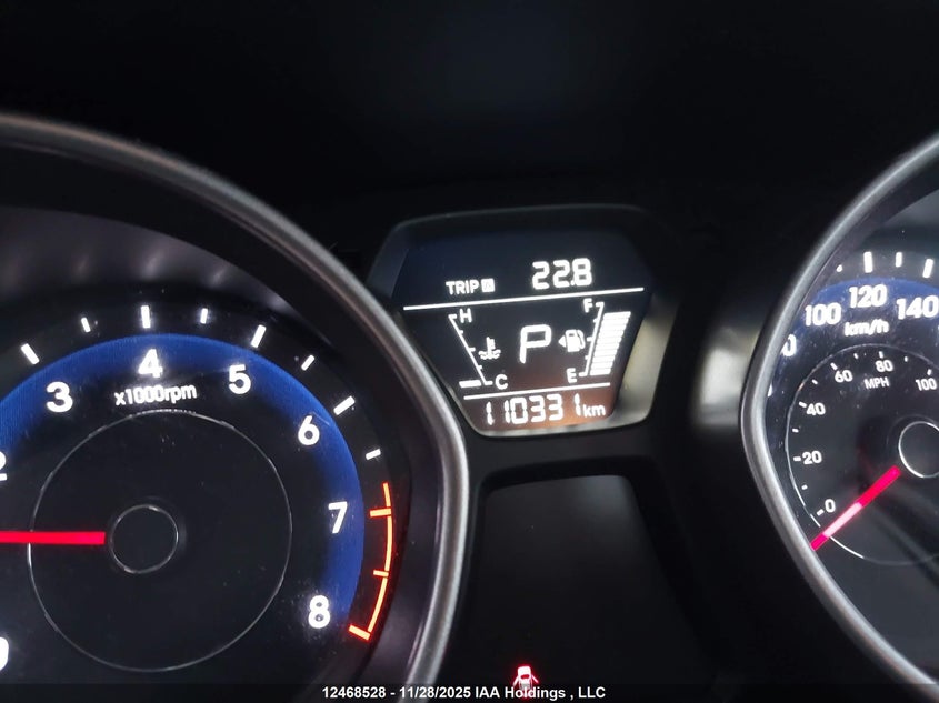 2014 Hyundai Elantra Gl VIN: 5NPDH4AE4EH492439 Lot: 12468528