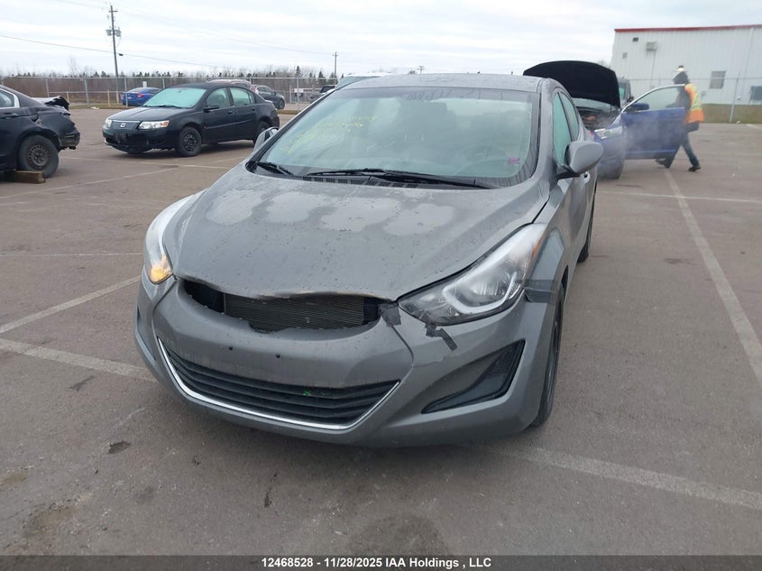 2014 Hyundai Elantra Gl VIN: 5NPDH4AE4EH492439 Lot: 12468528