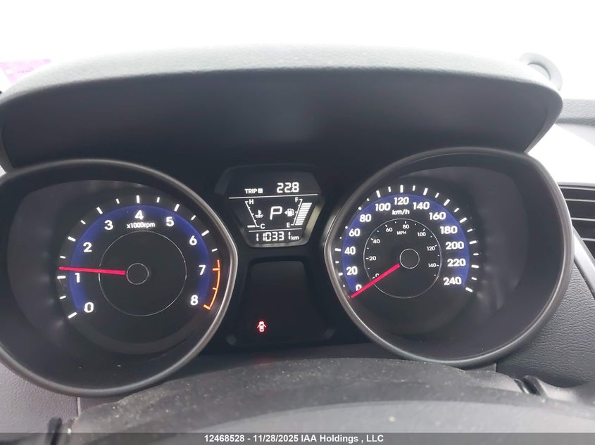 2014 Hyundai Elantra Gl VIN: 5NPDH4AE4EH492439 Lot: 12468528