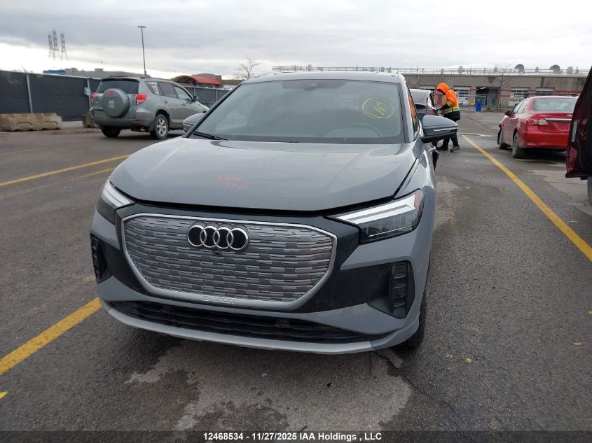 2024 Audi Q4 E-Tron 50 VIN: WA1G2AFZ8RP009550 Lot: 12468534
