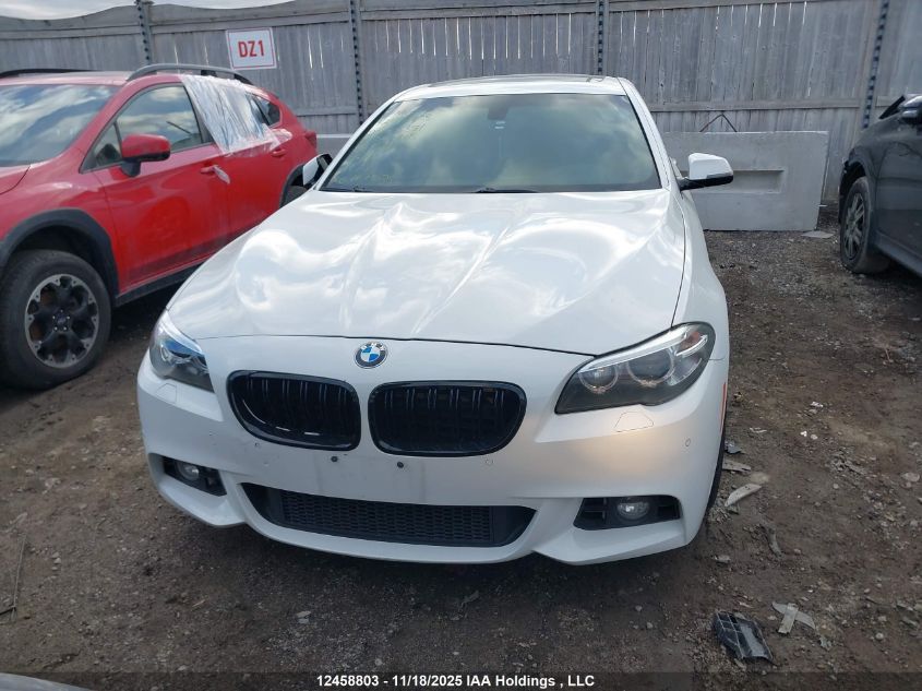 2015 BMW 535I xDrive VIN: WBA5B3C54FD548865 Lot: 12458803X