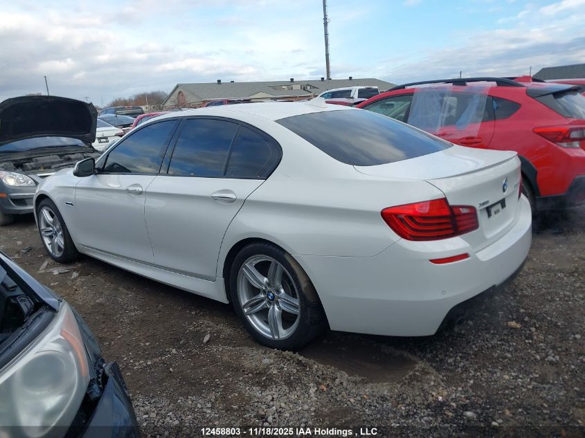 2015 BMW 535I xDrive VIN: WBA5B3C54FD548865 Lot: 12458803X