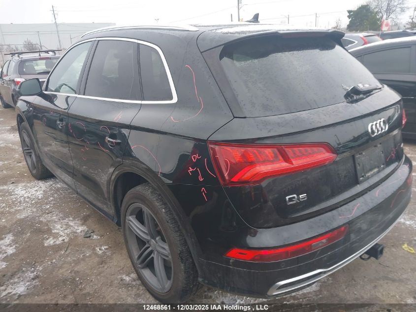 2020 Audi Q5 45 Progressiv VIN: WA1ENAFY9L2029574 Lot: 12468561