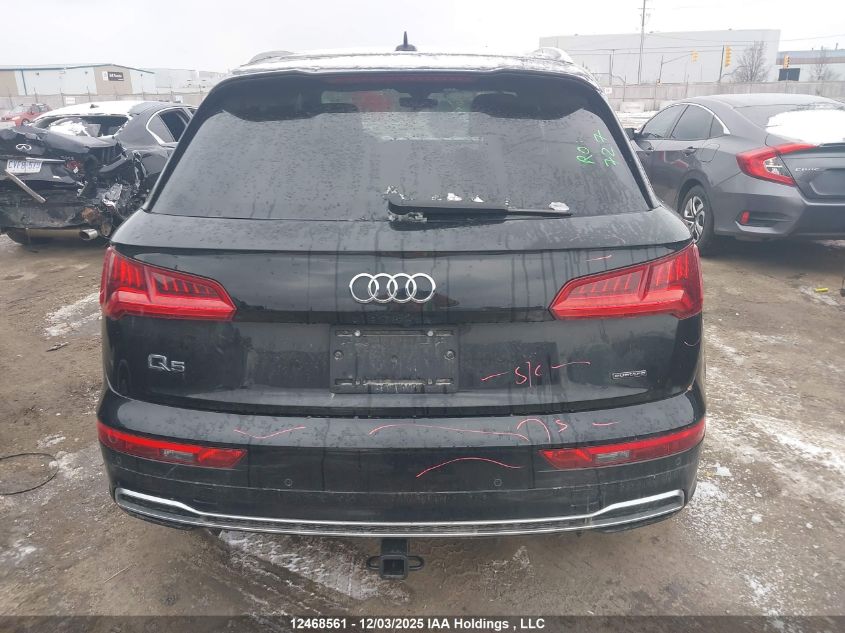 2020 Audi Q5 45 Progressiv VIN: WA1ENAFY9L2029574 Lot: 12468561