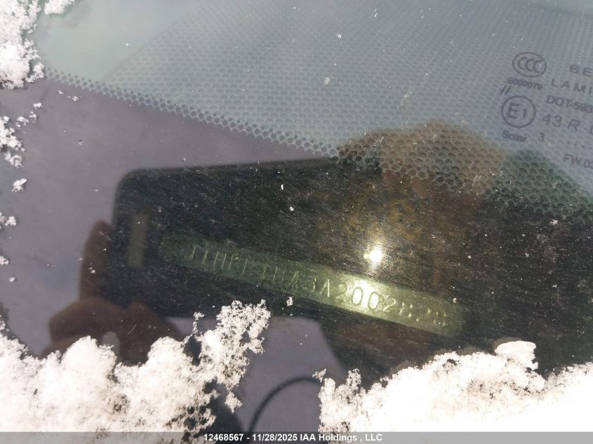 2010 Lexus Hs 250H VIN: JTHBB1BA3A2002828 Lot: 12468567