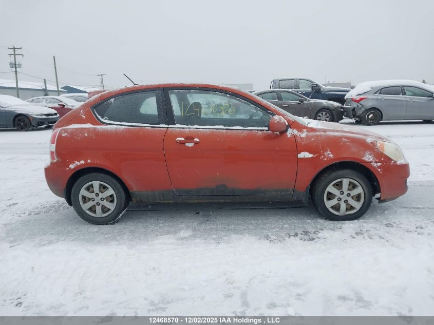 2008 Hyundai Accent VIN: KMHCN35C88U095782 Lot: 12468570