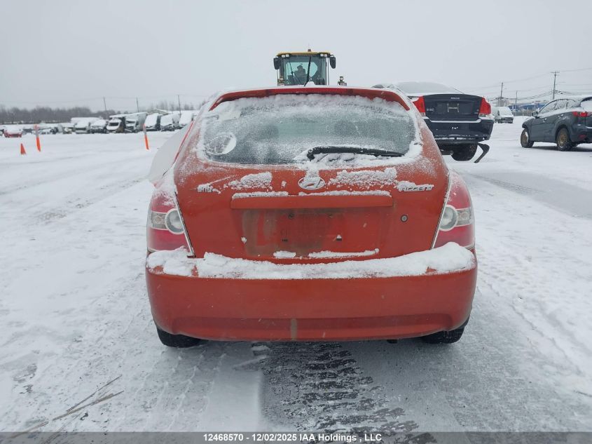 2008 Hyundai Accent VIN: KMHCN35C88U095782 Lot: 12468570