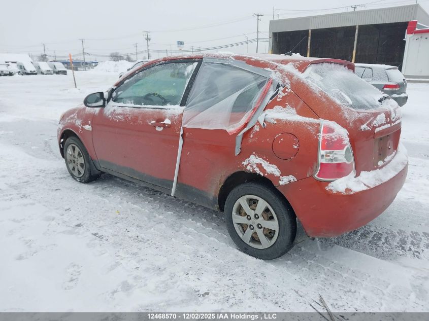 2008 Hyundai Accent VIN: KMHCN35C88U095782 Lot: 12468570