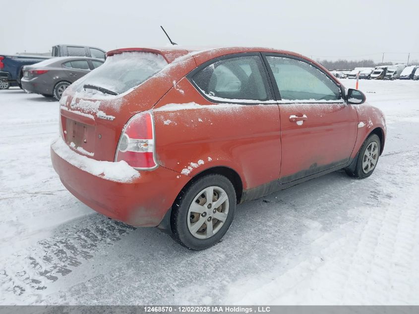 2008 Hyundai Accent VIN: KMHCN35C88U095782 Lot: 12468570