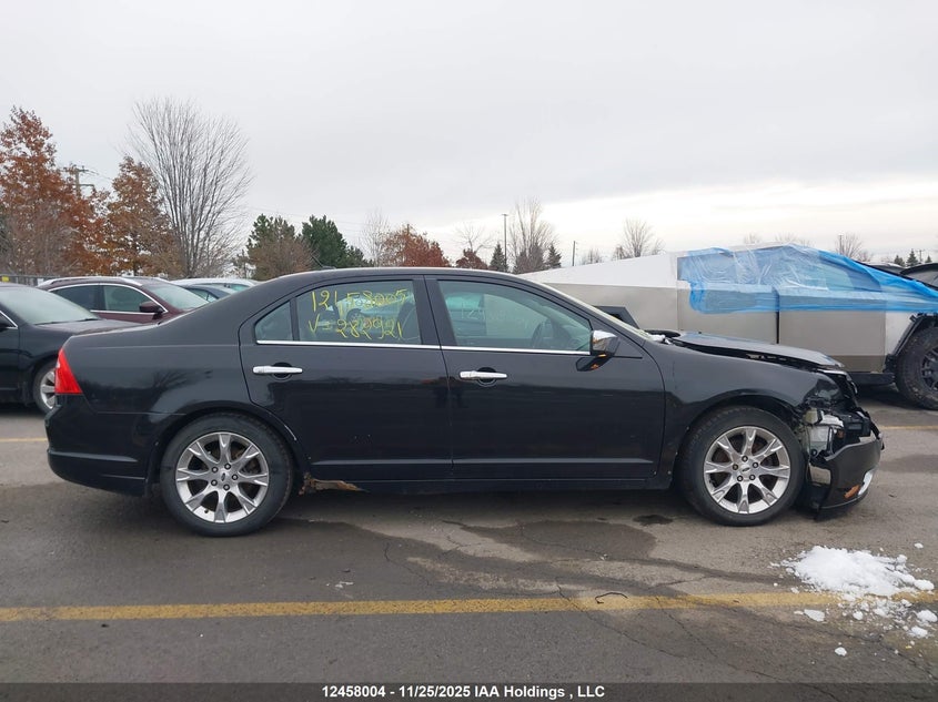 2011 Ford Fusion Sel VIN: 3FAHP0JG0BR282921 Lot: 12458004X