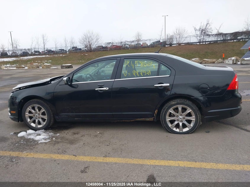 2011 Ford Fusion Sel VIN: 3FAHP0JG0BR282921 Lot: 12458004X