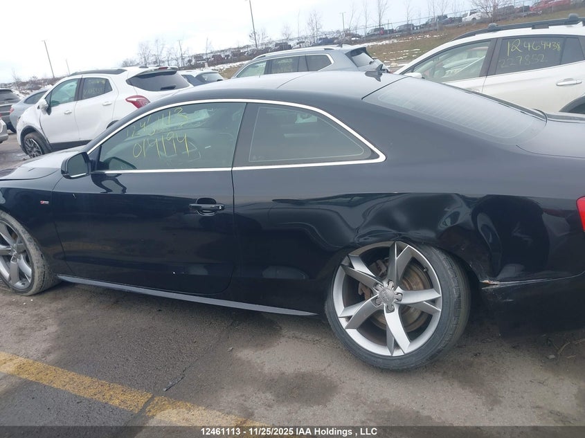 2012 Audi A5 2.0T Premium Plus VIN: WAUWFBFR0CA014194 Lot: 12461113X