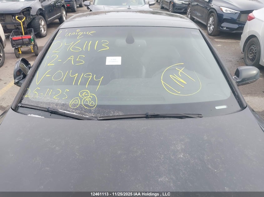 2012 Audi A5 2.0T Premium Plus VIN: WAUWFBFR0CA014194 Lot: 12461113X