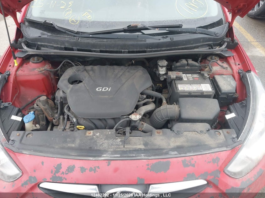 2013 Hyundai Accent Gl VIN: KMHCT5AE9DU089430 Lot: 12462292X