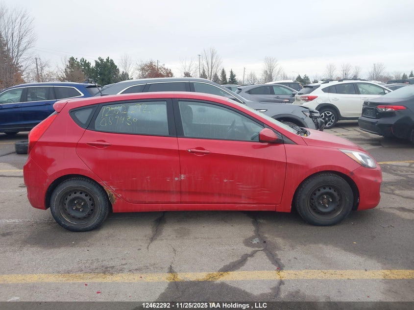 2013 Hyundai Accent Gl VIN: KMHCT5AE9DU089430 Lot: 12462292X