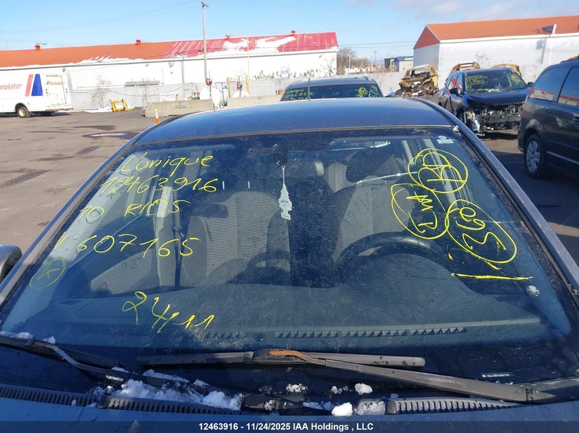 2010 Kia Rio5 Ex/Ex-Convenience/Ex-Sport VIN: KNADH5B35A6607165 Lot: 12463916X