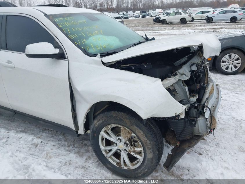 2017 Chevrolet Equinox VIN: 2GNFLFE39H6176207 Lot: 12468604