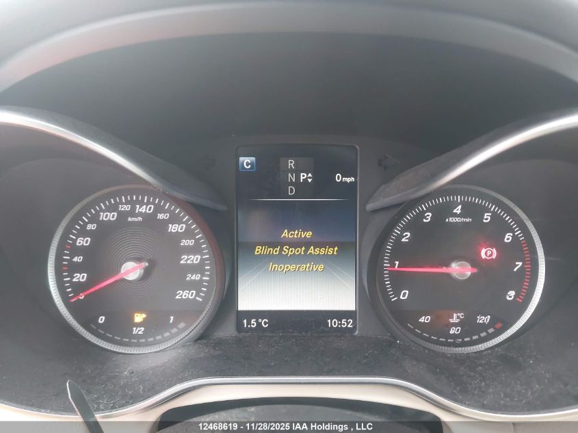 2016 Mercedes-Benz C 300 4Matic VIN: 55SWF4KBXGU163876 Lot: 12468619