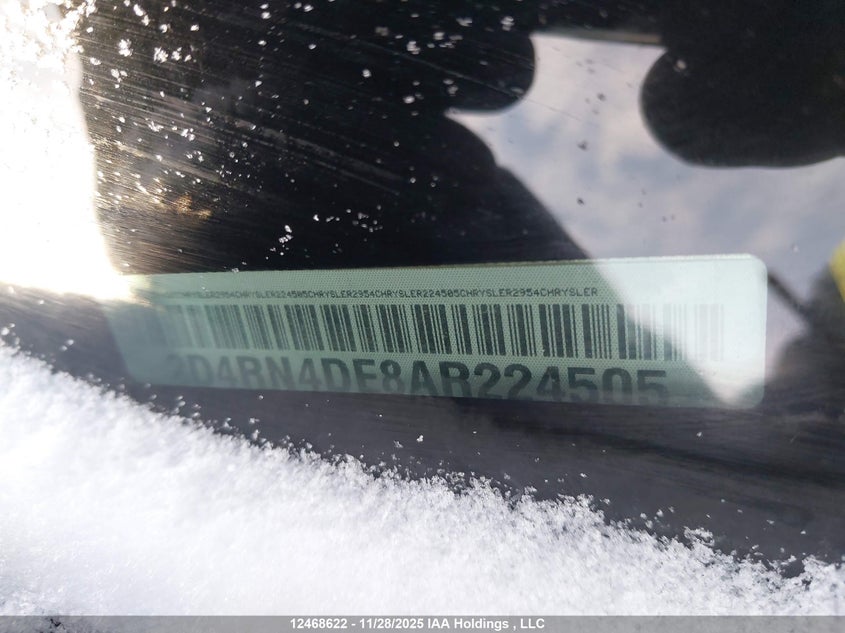 2D4RN4DE8AR224505 2010 DODGE CARAVAN photo no. 18