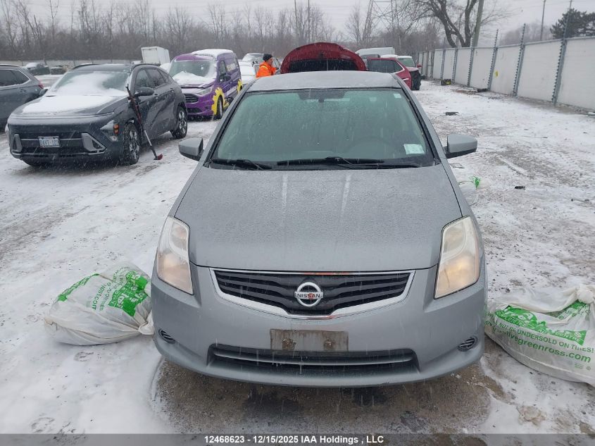 2012 Nissan Sentra 2.0/2.0S/Sr/2.0Sl VIN: 3N1AB6AP4CL612208 Lot: 12468623