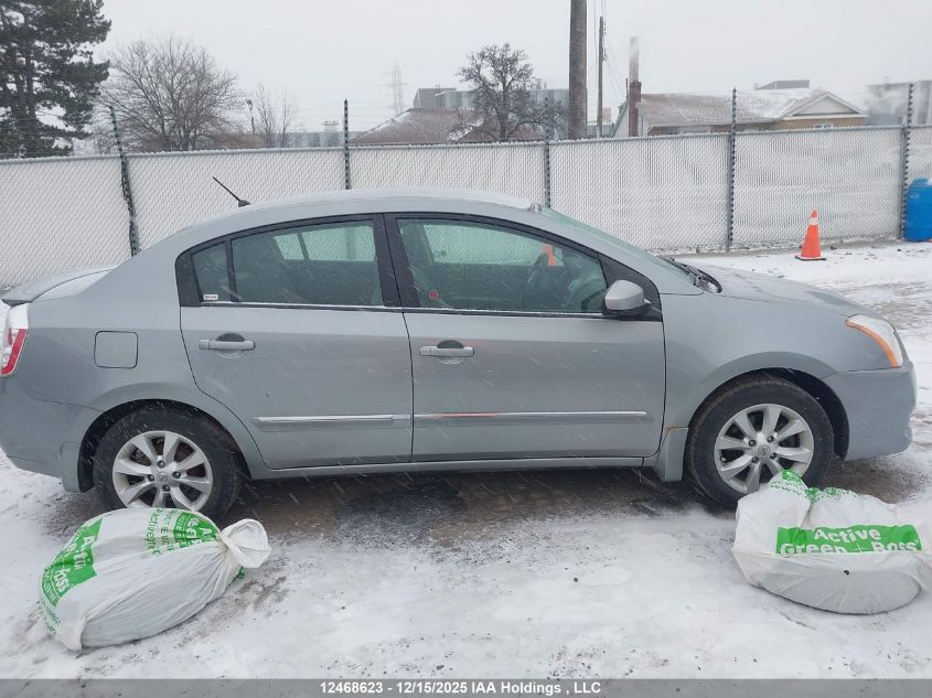 2012 Nissan Sentra 2.0/2.0S/Sr/2.0Sl VIN: 3N1AB6AP4CL612208 Lot: 12468623