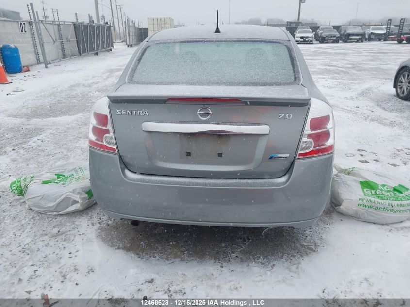 2012 Nissan Sentra 2.0/2.0S/Sr/2.0Sl VIN: 3N1AB6AP4CL612208 Lot: 12468623